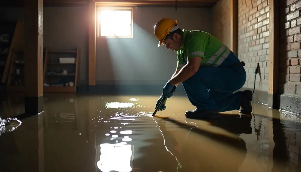 Professional water damage restoration services in Machesney Park, IL